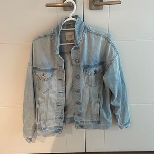 A&E Jean Jacket (light wash) Size XS